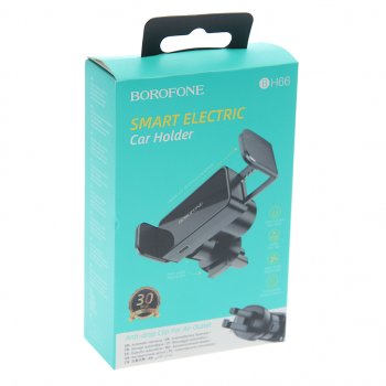899 р. Держатель телефона на дефлектор BOROFONE BOROFONE bh66 black metal gray  с доставкой в г. Пермь. Увеличить фотографию 4