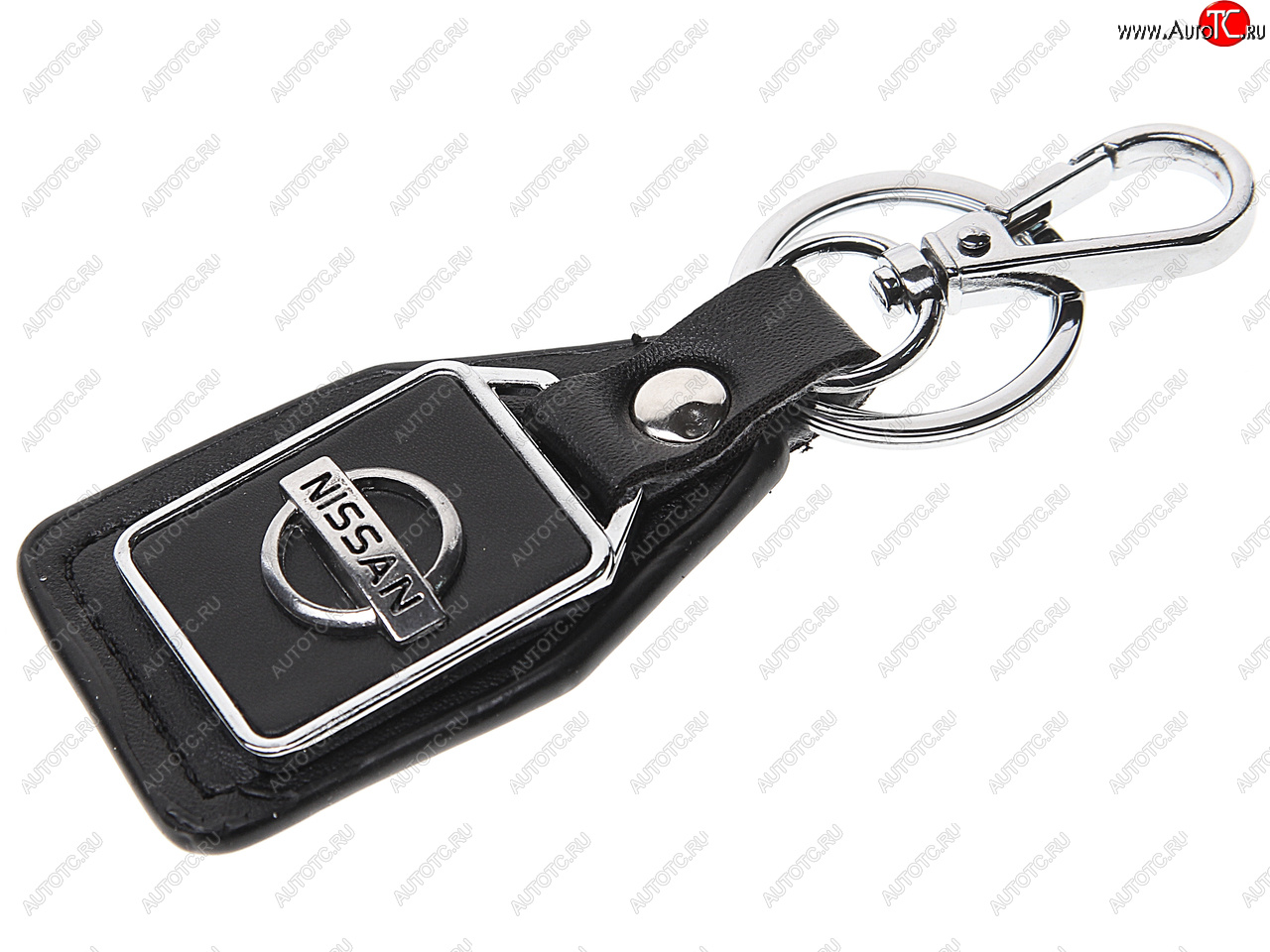 187 р. Брелок NISSAN металл, кожа MASHINOKOM MASHINOKOM bkn 002  с доставкой в г. Пермь