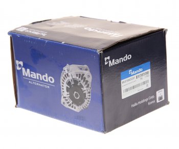 22 649 р. Генератор HYUNDAI ix35 (10-),Sonata (04-) KIA Sportage (10-) (2.02.4) (110A,13.5V) MANDO MANDO bn3730025201  с доставкой в г. Пермь. Увеличить фотографию 5