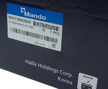 29 999 р. Генератор HYUNDAI Porter (65А,12V) MANDO MANDO bn3730042620  с доставкой в г. Пермь. Увеличить фотографию 5