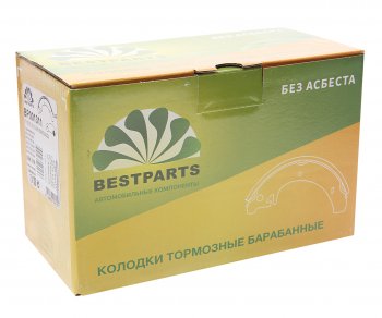 769 р. Колодки тормозные ВАЗ-2108-2115,1118 задние (4шт.) BESTPARTS BESTPARTS bp001311  с доставкой в г. Пермь. Увеличить фотографию 3