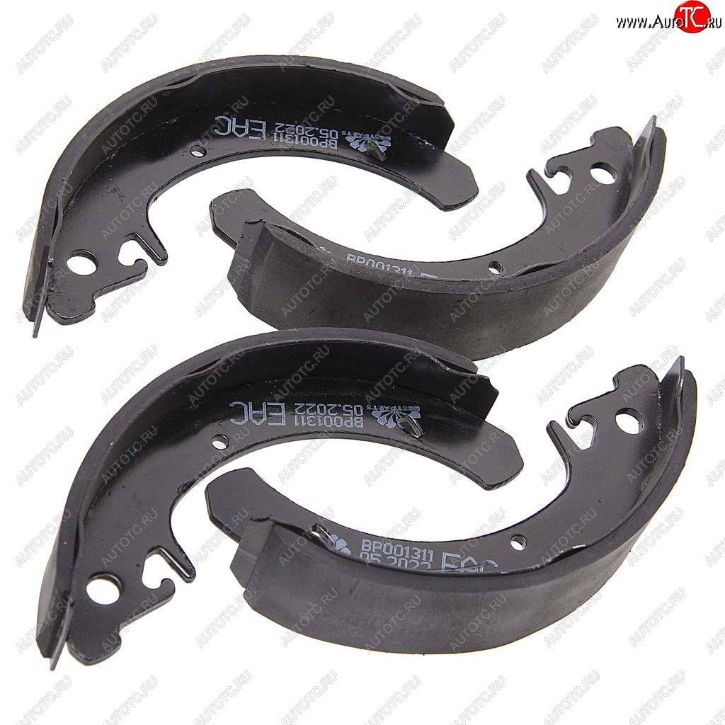 769 р. Колодки тормозные ВАЗ-2108-2115,1118 задние (4шт.) BESTPARTS BESTPARTS bp001311  с доставкой в г. Пермь