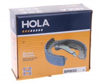 1 219 р. Колодки тормозные ВАЗ-1118,2170 задние (4шт.) (АБС) HOLA HOLA br830  с доставкой в г. Пермь. Увеличить фотографию 3
