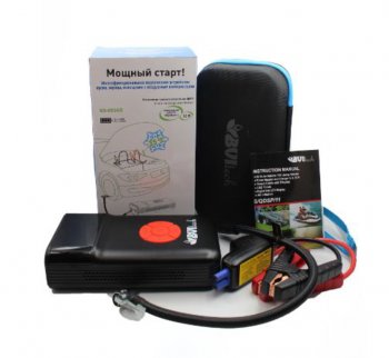12 599 р. Устройство пусковое 12V 1200A 11000мАч (power bank) (компрессор, фонарь) BVITECH BVITECH bs-093asqdsp11  с доставкой в г. Пермь. Увеличить фотографию 1