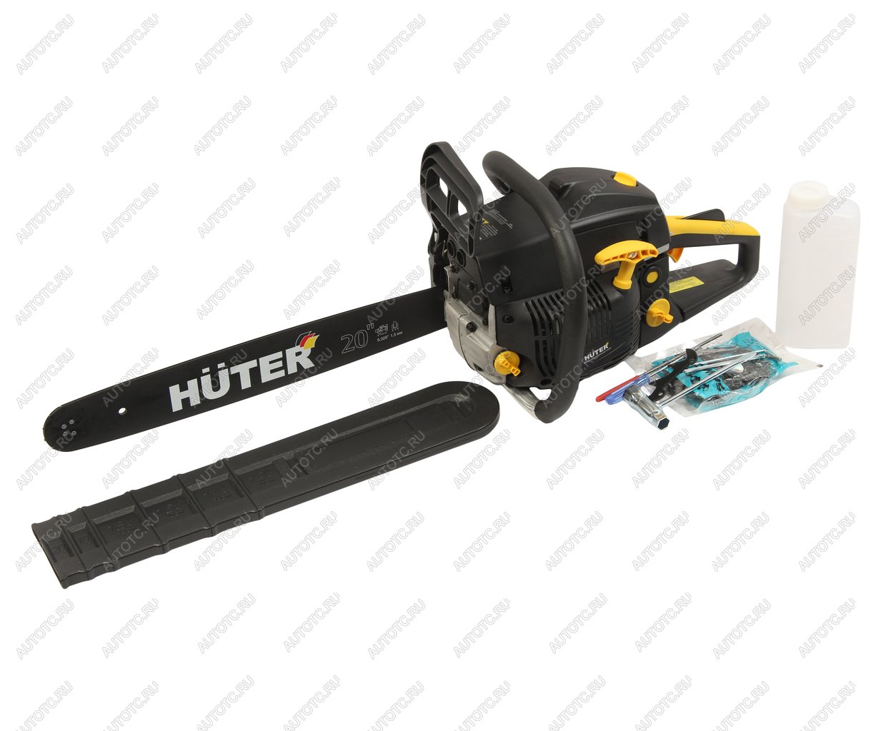 9 899 р. Бензопила 3.8 л.с.50.5см HUTER HUTER bs-52   с доставкой в г. Пермь