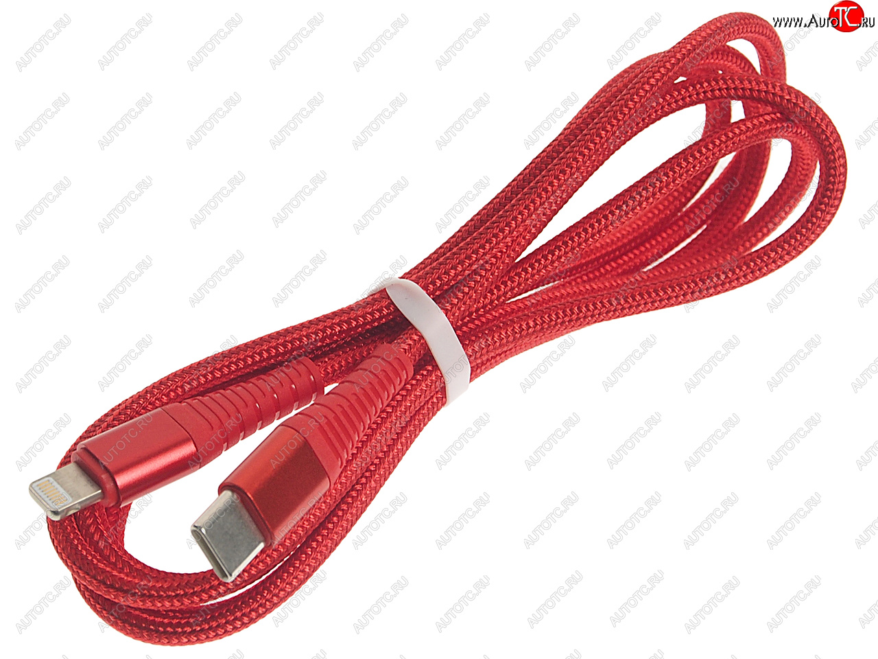 349 р. Кабель iPhone (5-)-USB Type C 1м красный BOROFONE BOROFONE bu27 red BOROFONE bu27 red  с доставкой в г. Пермь