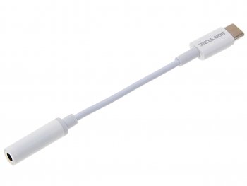 299 р. Переходник USB Type C на jack 3.5 белый BOROFONE BOROFONE bv13 white  с доставкой в г. Пермь. Увеличить фотографию 2