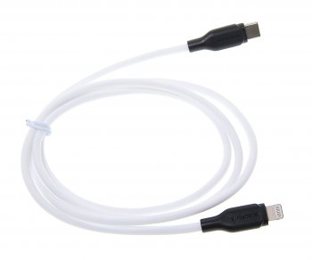 295 р. Кабель iPhone (5-)-USB Type C 1м белый BOROFONE BOROFONE bx42 white BOROFONE bx42 white  с доставкой в г. Пермь. Увеличить фотографию 1