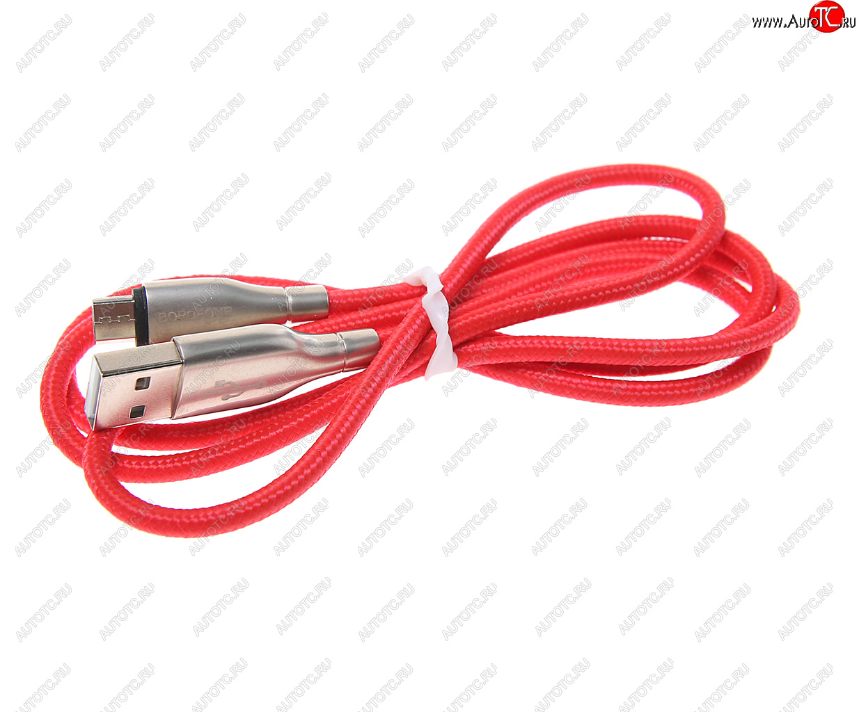 164 р. Кабель micro USB 1м красный BOROFONE BOROFONE bx45 red  с доставкой в г. Пермь