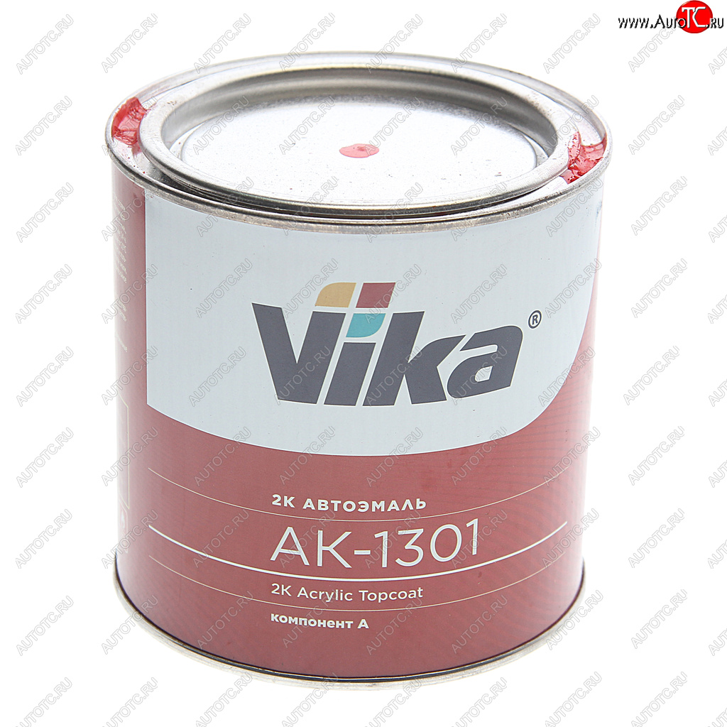1 479 р. Краска красная RAL 3020 акрил 850г VIKA VIKA ц0012431  с доставкой в г. Пермь