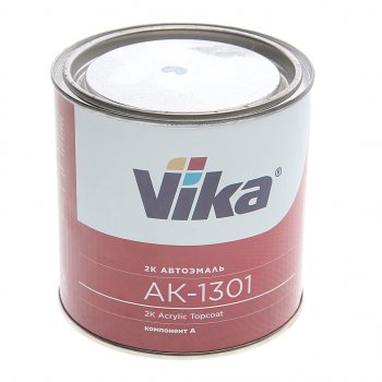 1 259 р. Краска серая RAL 7040 акрил 850г VIKA VIKA ц0012433  с доставкой в г. Пермь. Увеличить фотографию 1