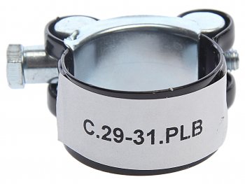 119 р. Хомут силовой d=029-031 (30) черный COMFORT COMFORT c.029-031.plb  с доставкой в г. Пермь. Увеличить фотографию 2
