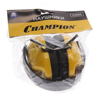 399 р. Наушники защитные противошумные складные CHAMPION CHAMPION c1002  с доставкой в г. Пермь. Увеличить фотографию 2