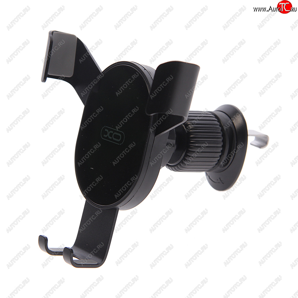 599 р. Держатель телефона на дефлектор XO XO c126 silver+black  с доставкой в г. Пермь