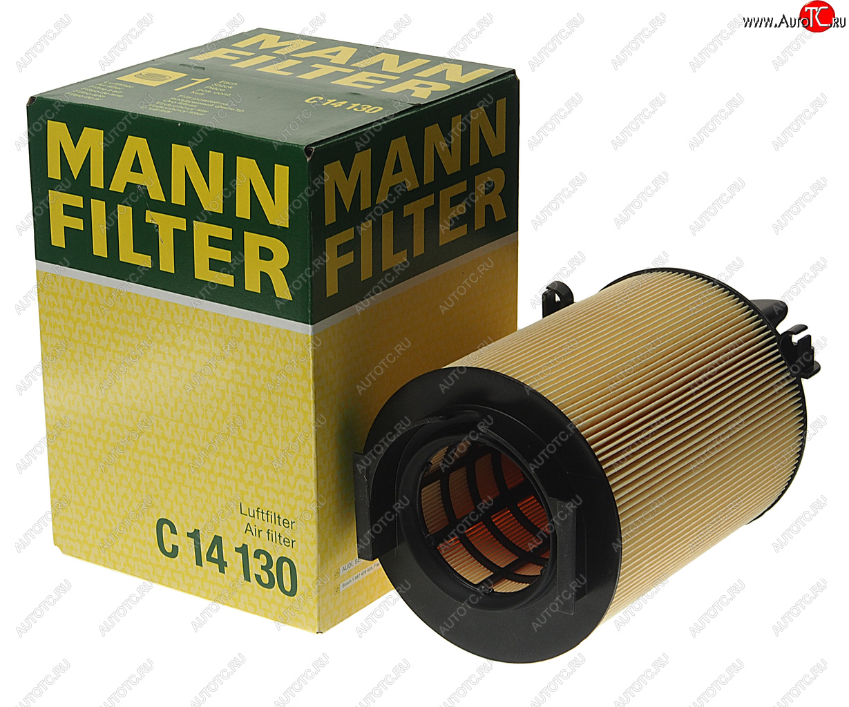1 569 р. Фильтр воздушный VW AUDI SEAT SKODA (1.21.41.61.82.0 FSITFSI) MANN MANN c14130  с доставкой в г. Пермь