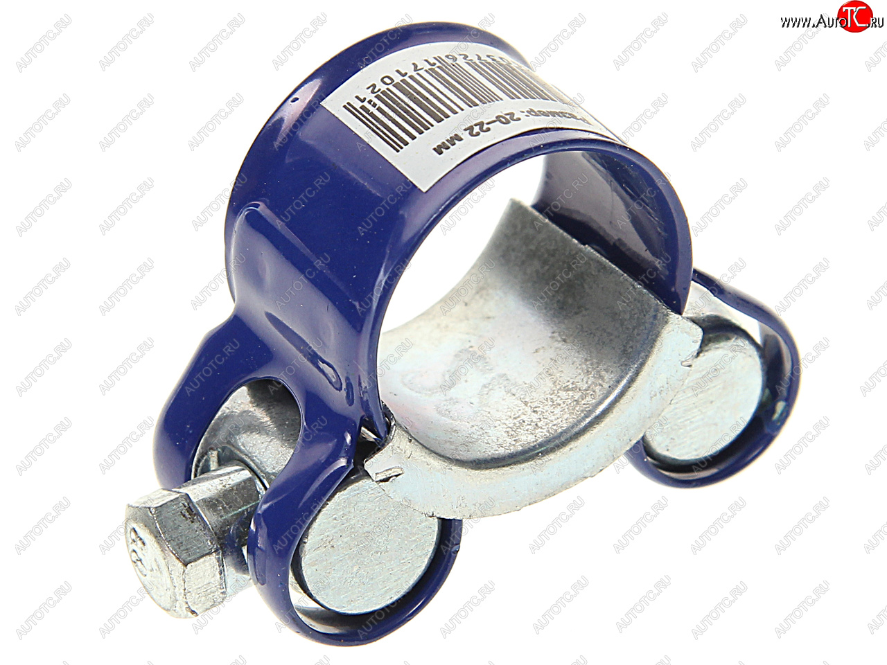 105 р. Хомут силовой d=020-022 (21) синий COMFORT COMFORT c.20-22.pl  с доставкой в г. Пермь