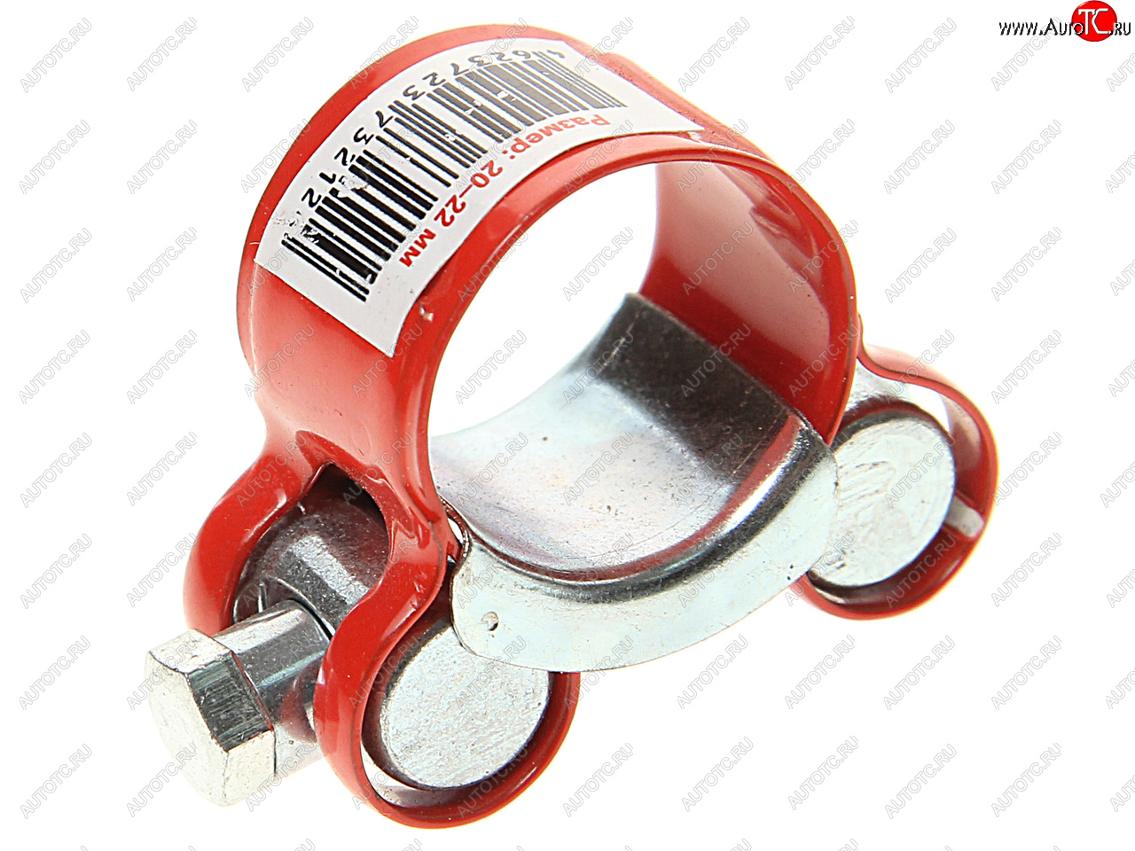 105 р. Хомут силовой d=020-022 (21) красный COMFORT COMFORT c.20-22.plr  с доставкой в г. Пермь