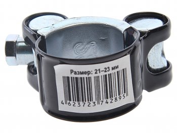 106 р. Хомут силовой d=021-023 (22) черный COMFORT COMFORT c.21-23.plb  с доставкой в г. Пермь. Увеличить фотографию 2