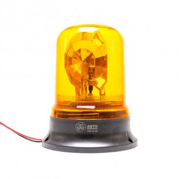 899 р. Маяк проблесковый 24V стационарный (лампа Н1) желтый AVTOELECTRICA AVTOELECTRICA c24-75 ае  с доставкой в г. Пермь. Увеличить фотографию 2