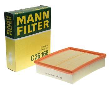 Фильтр воздушный VW Passat B5 (98-05) AUDI A4 (00-),A6 (98-05) MANN MANN c26168