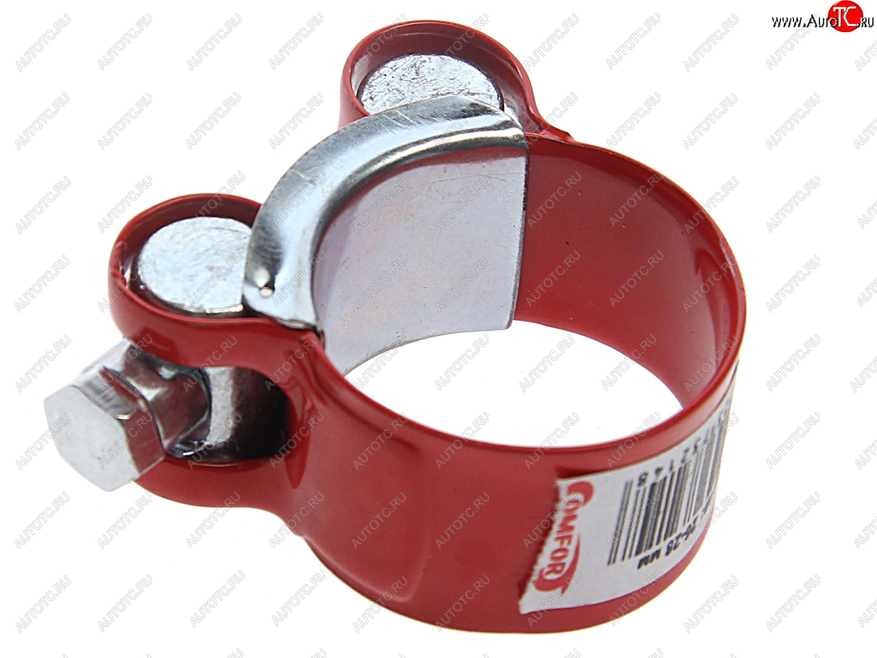 112 р. Хомут силовой d=026-028 (27) красный COMFORT COMFORT c.26-28.plr  с доставкой в г. Пермь