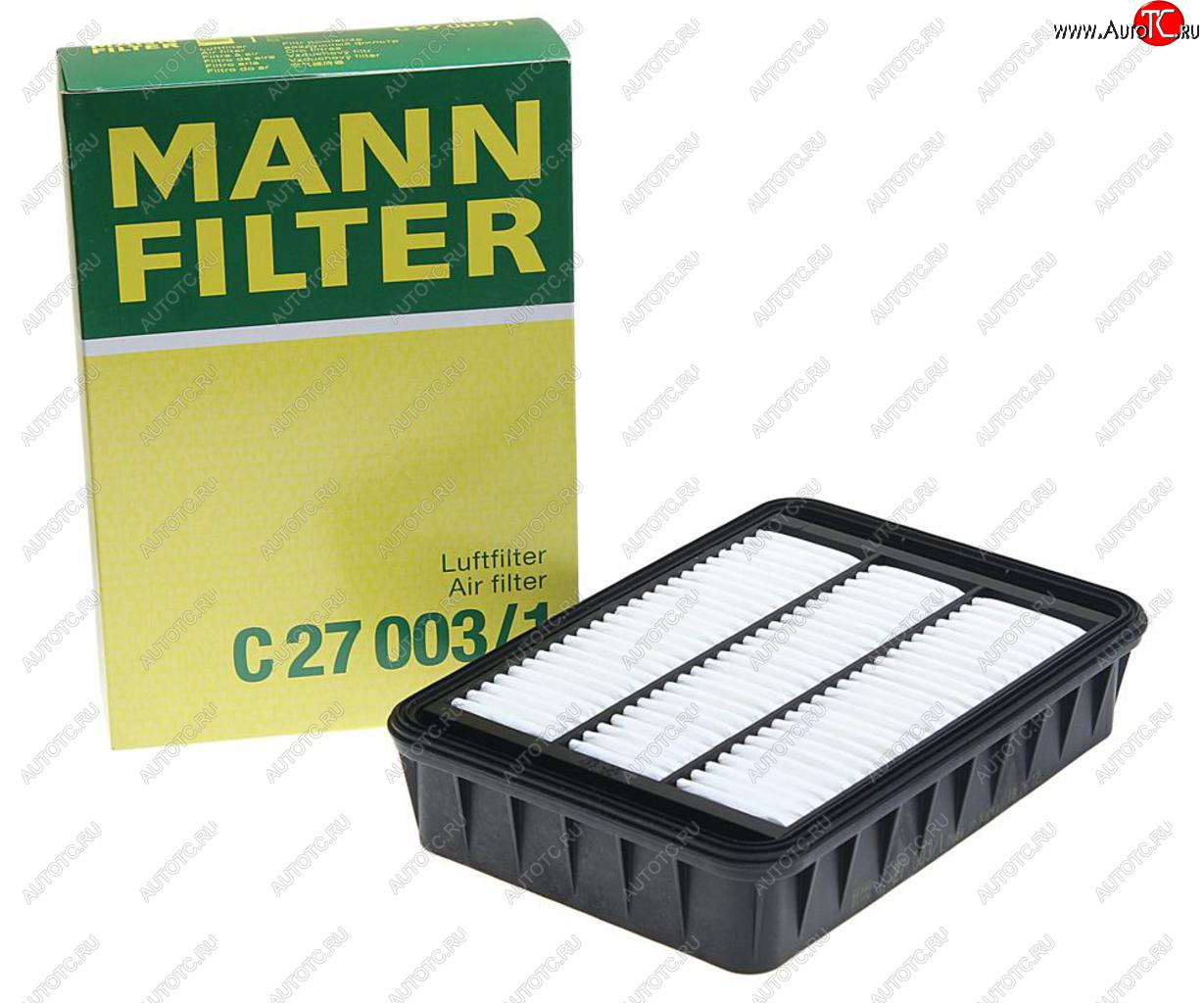 1 389 р. Фильтр воздушный MITSUBISHI Lancer (07-),Outlander (07-) MANN MANN c270031  с доставкой в г. Пермь