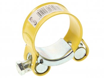 Хомут силовой d=032-035 (33) желтый COMFORT COMFORT c.32-35.ply