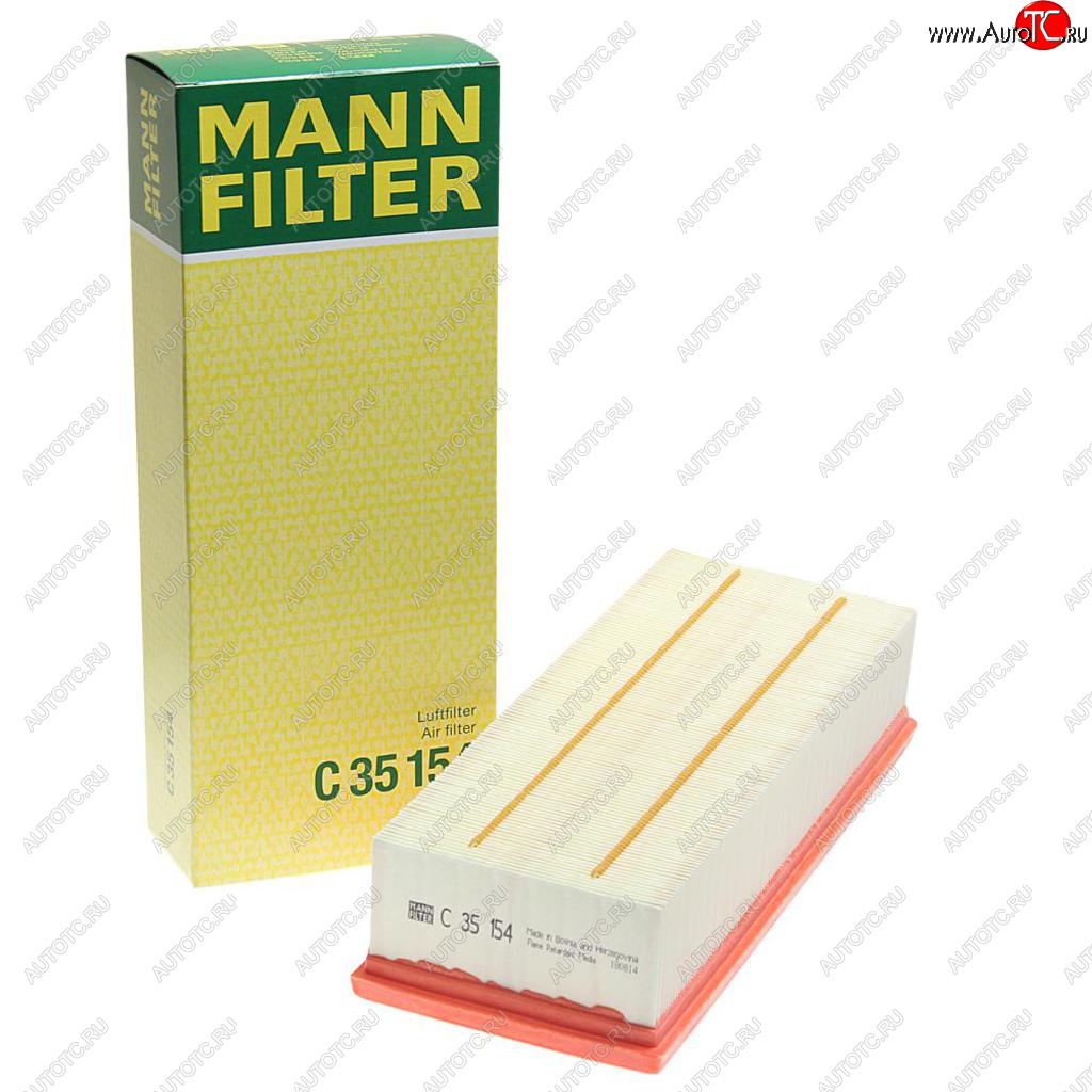 719 р. Фильтр воздушный VW Golf,Passat,Tiguan AUDI A3 (03-),Q3 SKODA Octavia (TSITDI) MANN MANN c35154  с доставкой в г. Пермь