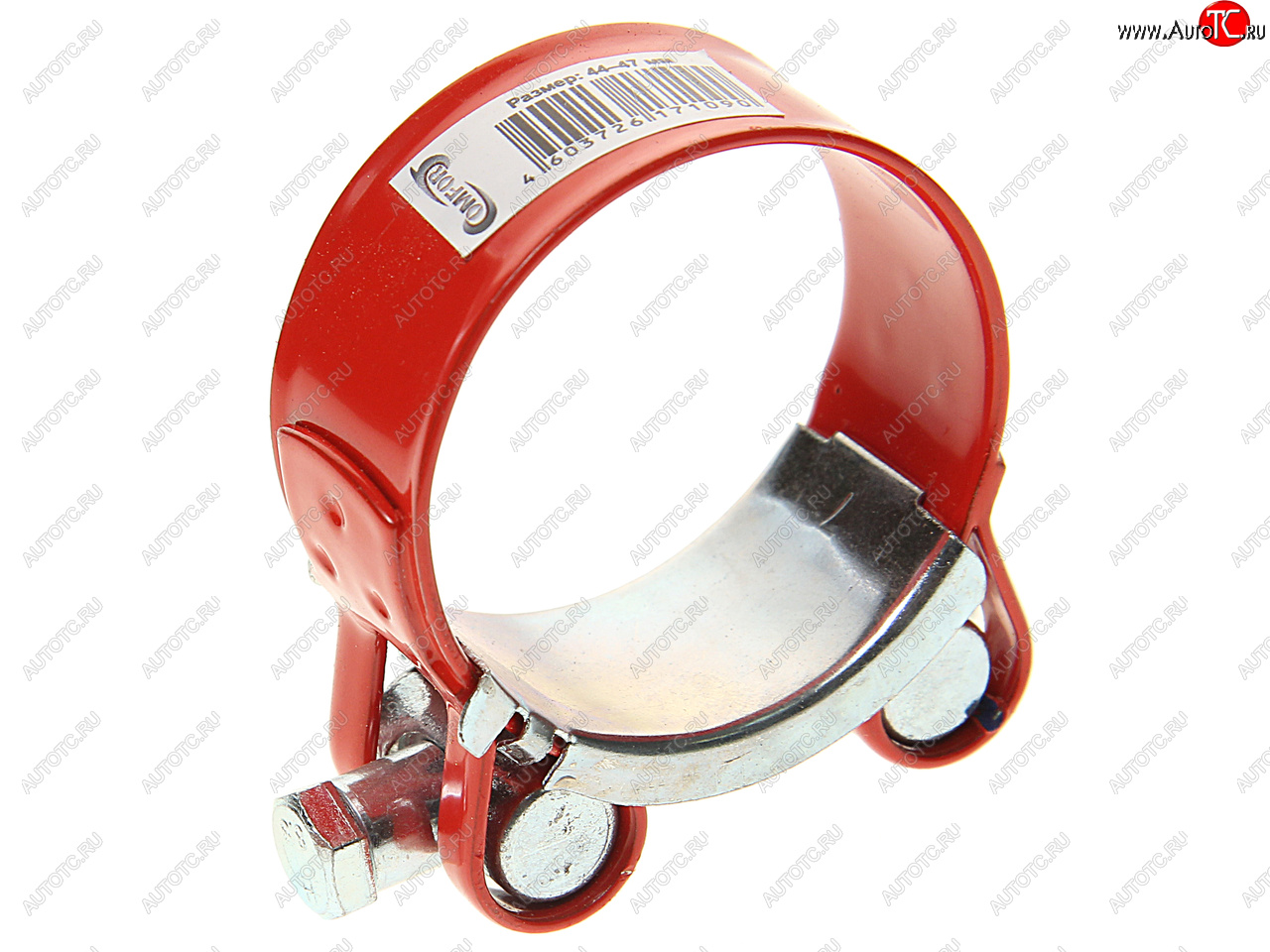 137 р. Хомут силовой d=044-047 (45) красный COMFORT COMFORT c.44-47.plr  с доставкой в г. Пермь
