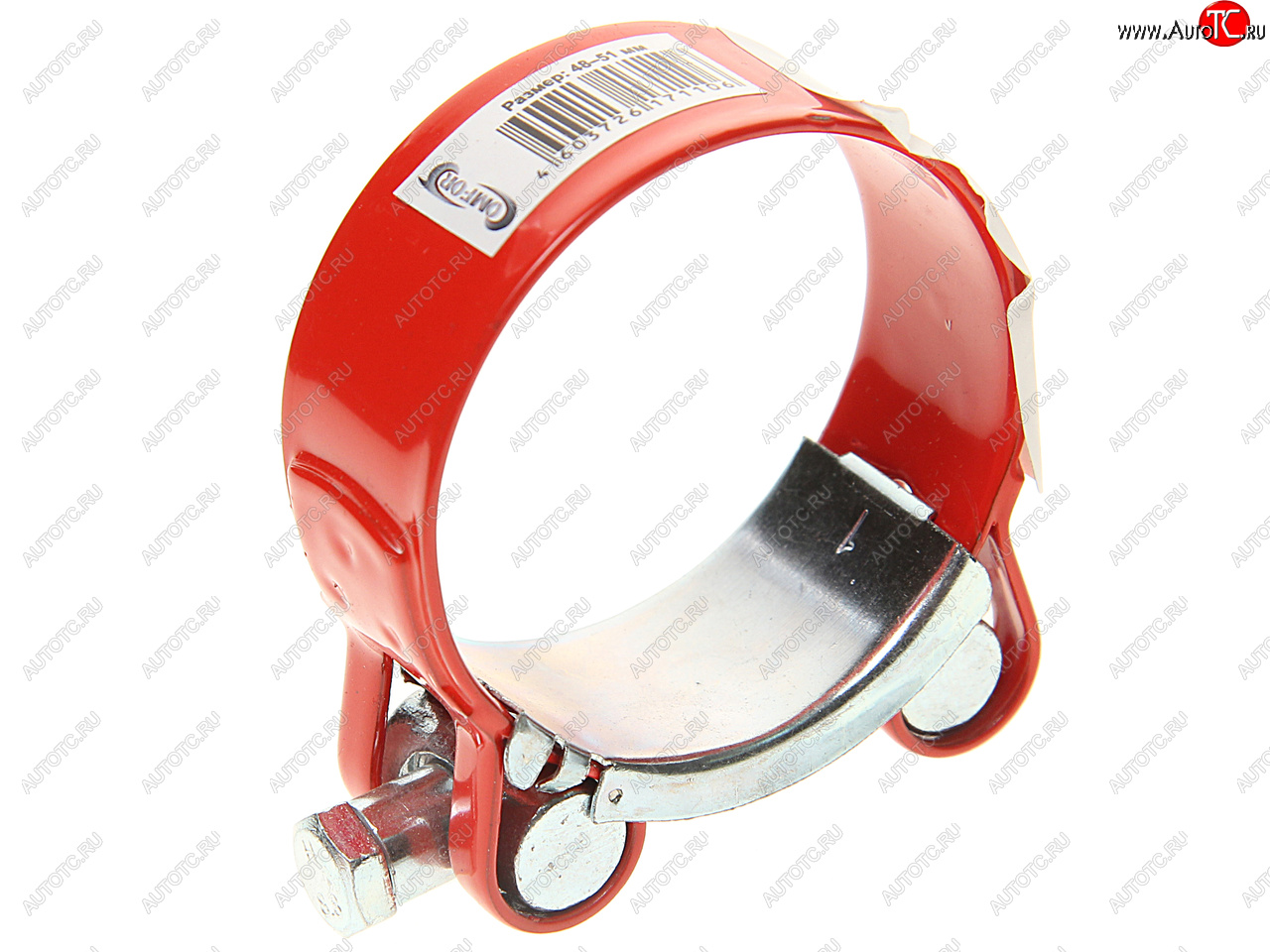 144 р. Хомут силовой d=048-051 (49) красный COMFORT COMFORT c.48-51.plr  с доставкой в г. Пермь