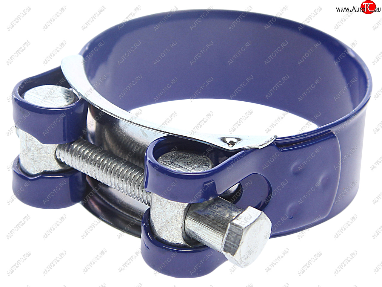 152 р. Хомут силовой d=052-055 (53) синий COMFORT COMFORT c.52-55.pl  с доставкой в г. Пермь