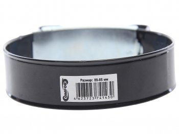 212 р. Хомут силовой d=080-085 (83) черный COMFORT COMFORT c.80-85.plb  с доставкой в г. Пермь. Увеличить фотографию 2