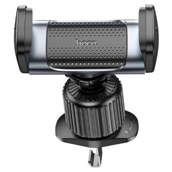 399 р. Держатель телефона на дефлектор черный HOCO HOCO ca110 black metal gray  с доставкой в г. Пермь. Увеличить фотографию 4
