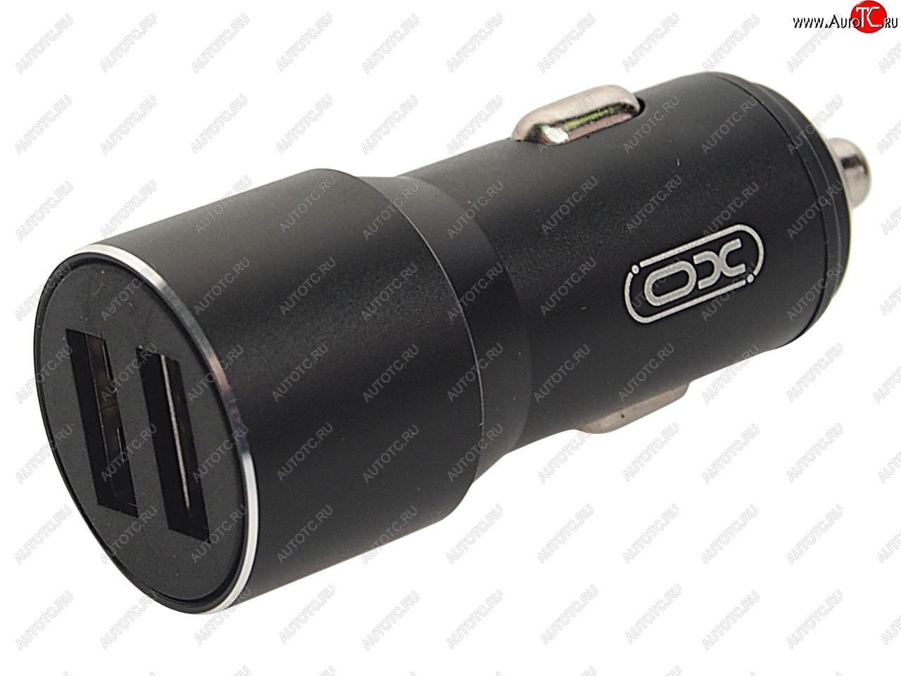 339 р. Устройство зарядное в прикуриватель 2USB 12V черное XO XO cc30 black  с доставкой в г. Пермь