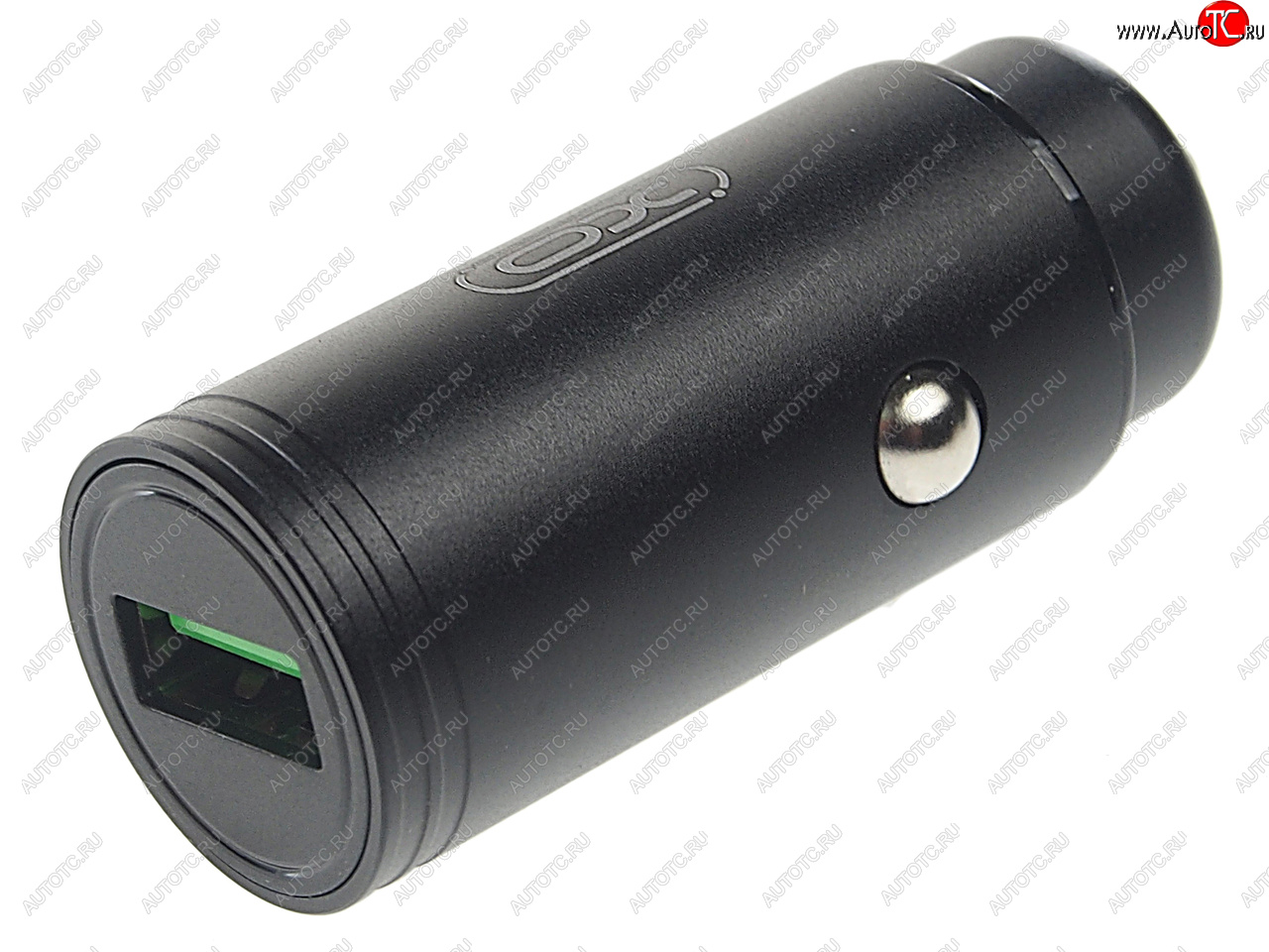 499 р. Устройство зарядное в прикуриватель 1USB 12V черное XO XO cc39 black  с доставкой в г. Пермь