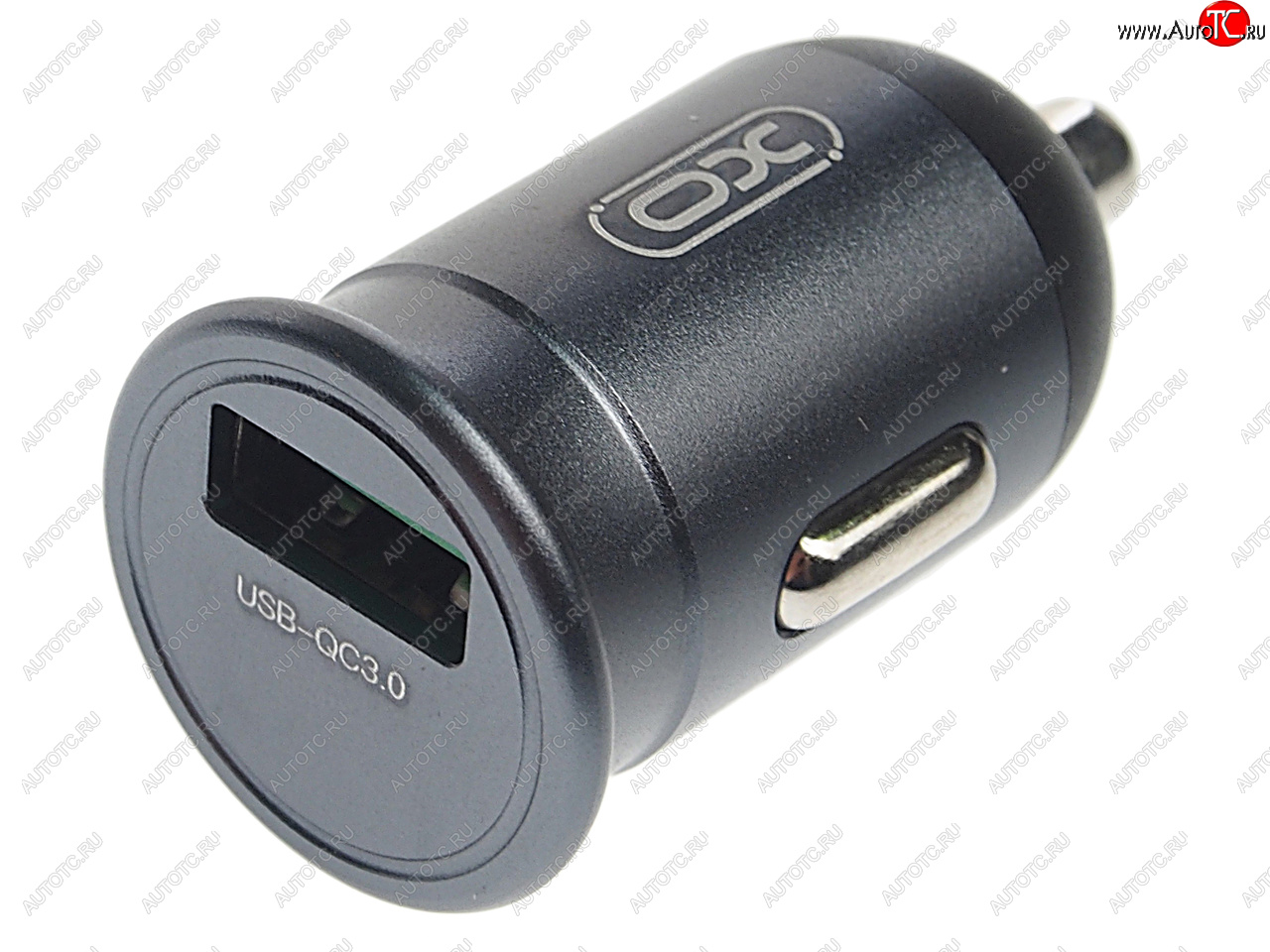 599 р. Устройство зарядное в прикуриватель 1USB 12V серое XO XO cc46 gray  с доставкой в г. Пермь