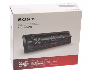 9 799 р. Магнитола автомобильная 1DIN SONY SONY cdx-g1200u  с доставкой в г. Пермь. Увеличить фотографию 5