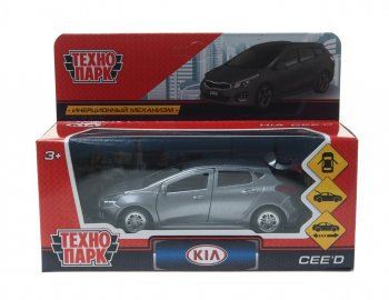 849 р. Модель автомобиля KIA Ceed металлическая ТЕХНОПАРК ТЕХНОПАРК ceed-gy  с доставкой в г. Пермь. Увеличить фотографию 2