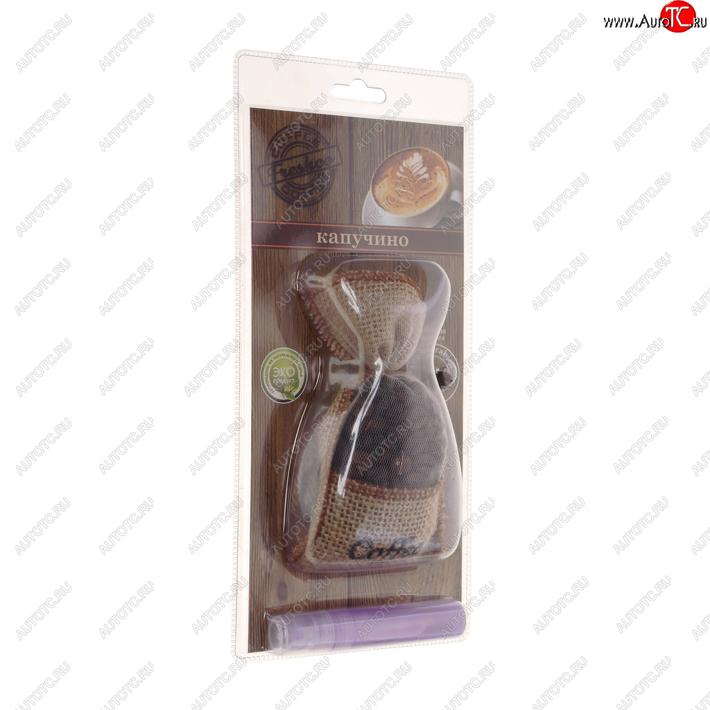339 р. Ароматизатор подвесной гранулы (капучино) COFFEE FRESHCO FRESHCO cf-01  с доставкой в г. Пермь