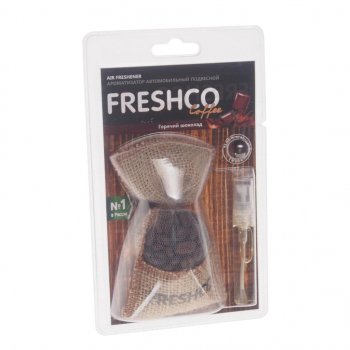 379 р. Ароматизатор подвесной гранулы (горячий шоколад) мешочек с кофе COFFEE FRESHCO FRESHCO cf-02  с доставкой в г. Пермь. Увеличить фотографию 1