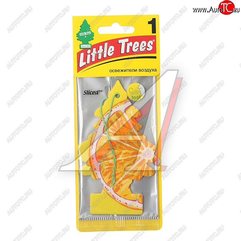 159 р. Ароматизатор подвесной пластина (сочный цитрус) Елочка CAR FRESHNER CAR FRESHNER cf-17332  с доставкой в г. Пермь