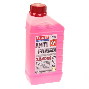 Антифриз красный -40C ZR4000 CH OAT 1кг ZALMER ZALMER ch40r001