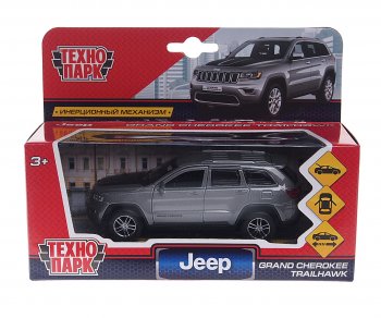 819 р. Модель автомобиля JEEP Grand Cherokee металлическая ТЕХНОПАРК ТЕХНОПАРК cherokee-12-gy  с доставкой в г. Пермь. Увеличить фотографию 2