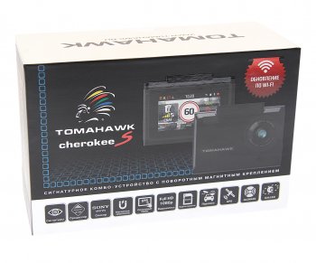 19 899 р. Видеорегистратор с радар-детектором GPS TOMAHAWK TOMAHAWK cherokee s signature  с доставкой в г. Пермь. Увеличить фотографию 5