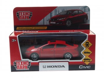 819 р. Модель автомобиля HONDA Civic металлическая ТЕХНОПАРК ТЕХНОПАРК civic-sl  с доставкой в г. Пермь. Увеличить фотографию 2