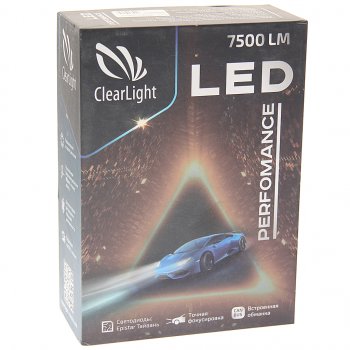 3 599 р. Лампа светодиодная 12V H11 PGJ19-2 7500LM (2шт.) Performance CLEARLIGHT CLEARLIGHT clpfmledh11-2  с доставкой в г. Пермь. Увеличить фотографию 2
