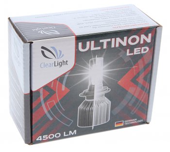 1 999 р. Лампа светодиодная 12V H3 PК22s 4500Lm бокс (2шт.) CLEARLIGHT CLEARLIGHT clultledh3-2  с доставкой в г. Пермь. Увеличить фотографию 4