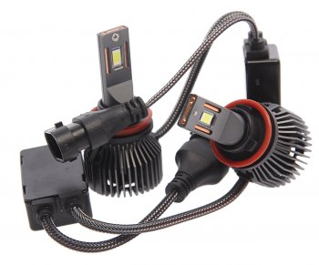 4 849 р. Лампа светодиодная 12V H11 PGJ19-2 X-Treme 10000lm бокс (2шт.) CLEARLIGHT CLEARLIGHT clxtmledh11-2  с доставкой в г. Пермь. Увеличить фотографию 1
