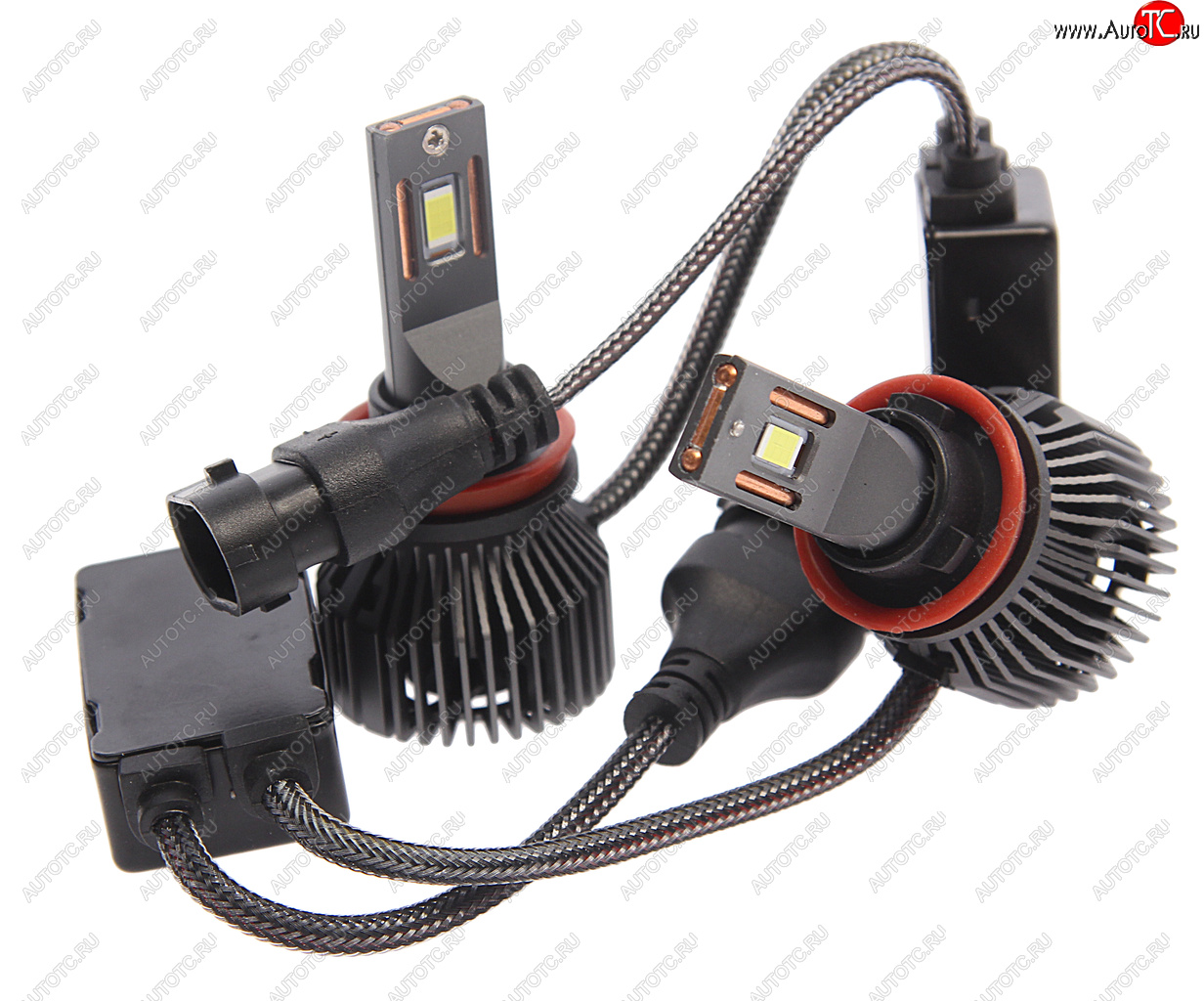 4 849 р. Лампа светодиодная 12V H11 PGJ19-2 X-Treme 10000lm бокс (2шт.) CLEARLIGHT CLEARLIGHT clxtmledh11-2  с доставкой в г. Пермь