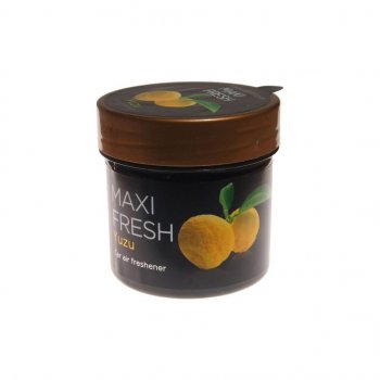 153 р. Ароматизатор на панель приборов гелевый (yuzu) 100г MAXI FRESH MAXI FRESH cmf-108  с доставкой в г. Пермь. Увеличить фотографию 1